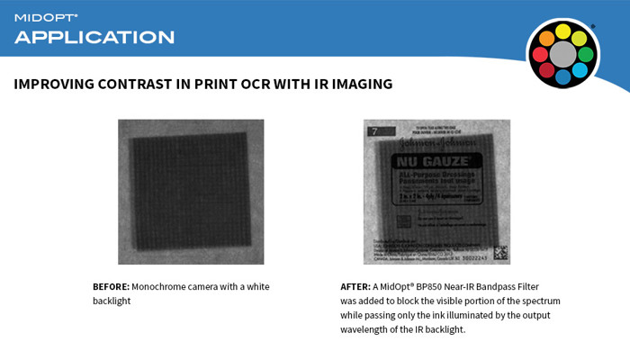 Improving Contrast in Print OCR with IR Imaging