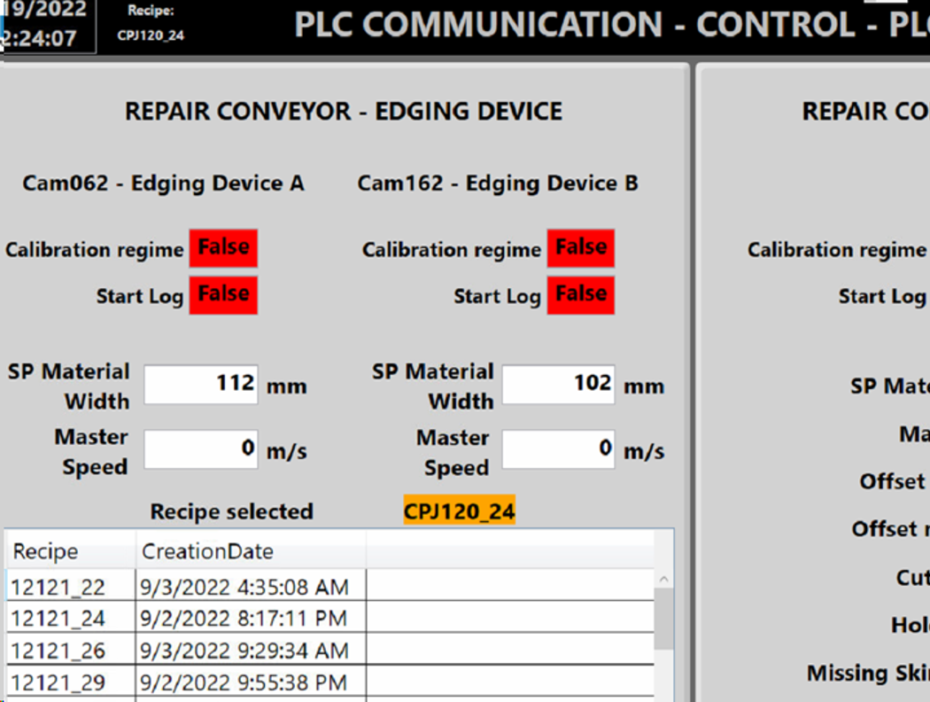 HMI PLC Page